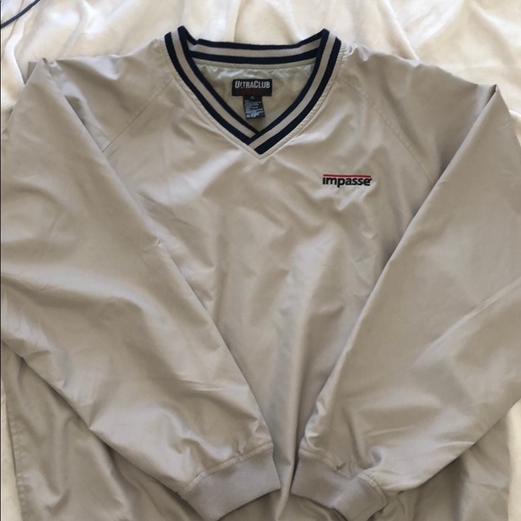 NWOT Men’s VNeck Pullover XL Beige - Picture 7 of 7